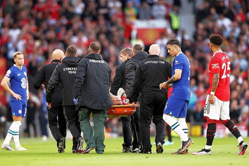 Antony s-a „rupt” în Manchester United - Chelsea // foto: Guliver/gettyimages