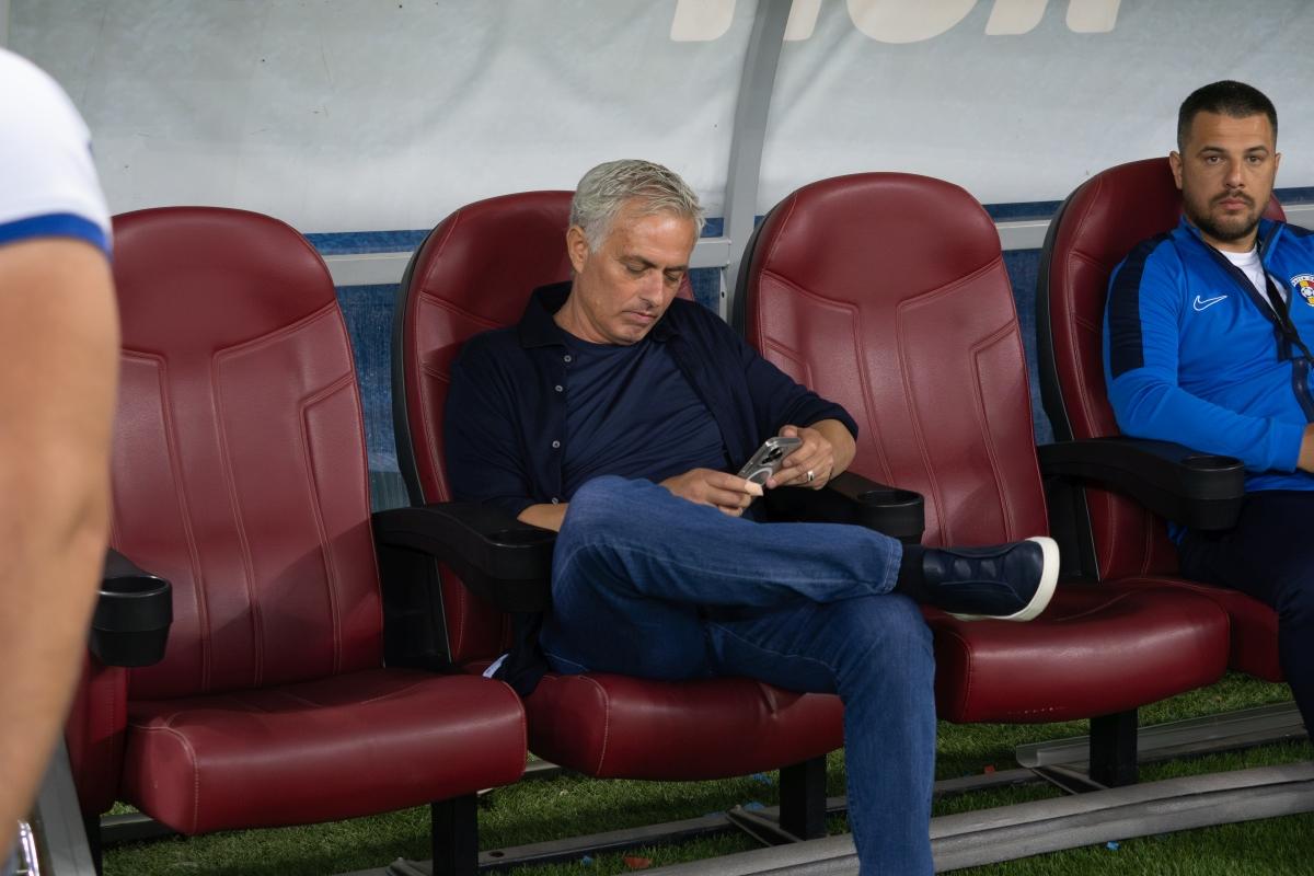 Jose Mourinho pe Arena Nationala