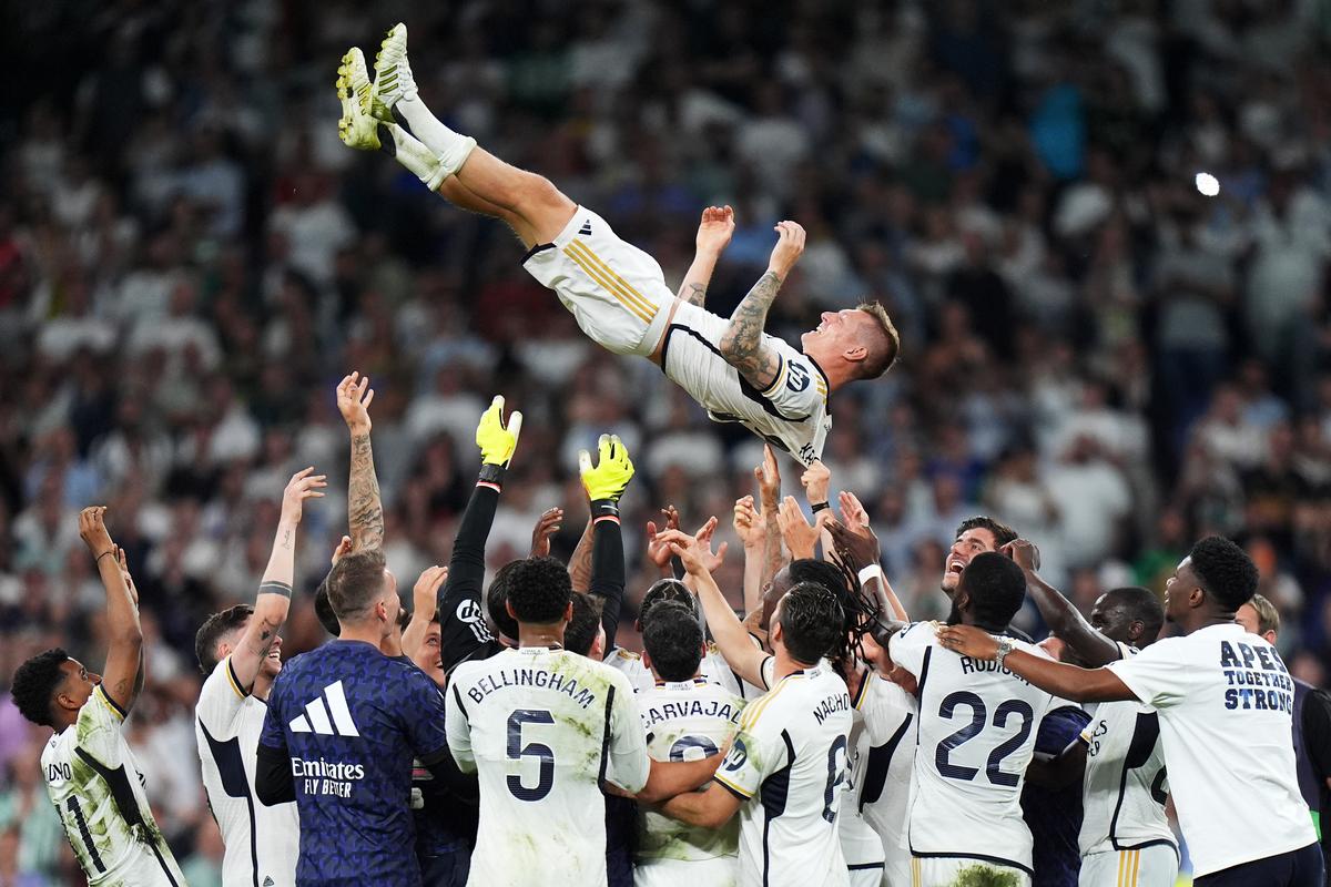 Toni Kroos, ovaționat de tot stadionul în Real Madrid - Betis