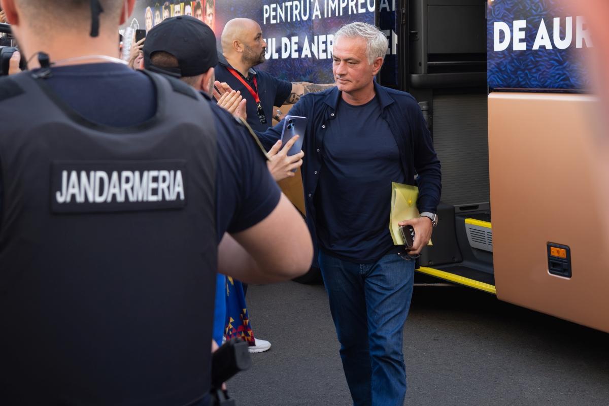 Jose Mourinho pe Arena Nationala