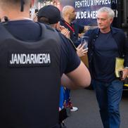 Arena Națională, 25 mai. Meciul de retragere al Generației de Aur, care a învins selecţionata Legendelor Lumii, cu scorul de 3-2. Jose Mourinho a fost în centrul atenției la București FOTO: Ionuț Iordache (GSP)