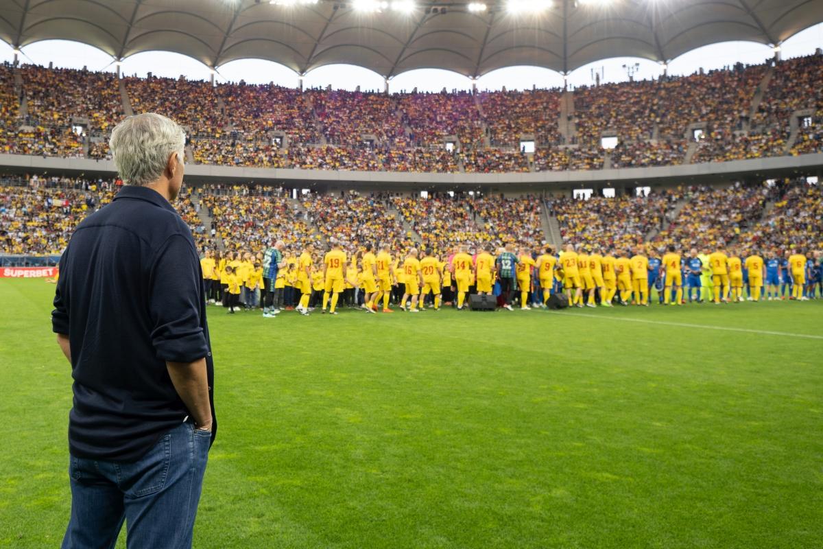 Jose Mourinho pe Arena Nationala