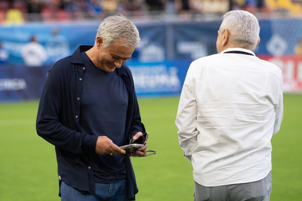 Jose Mourinho pe Arena Nationala