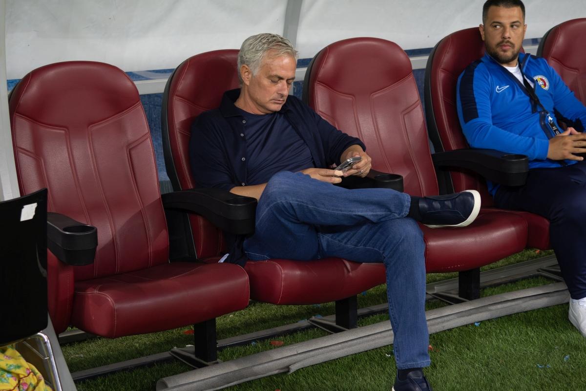 Jose Mourinho pe Arena Nationala