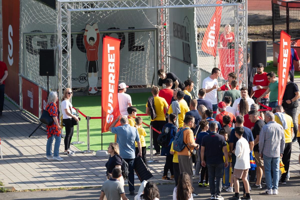 Record istoric pe Arena Nationala la meciul Generatiei de Aur