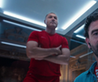 Imagini din cea mai recentă reclamă a celor de la Superbet. Ioan Andone, Adrian Ilie, Bogdan Stelea, Gică Hagi, Gică Popescu și Ilie Dumitrescu pritre protagoniști