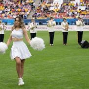 Arena Națională, 25 mai. Meciul de retragere al Generației de Aur, care a învins selecţionata Legendelor Lumii, cu scorul de 3-2. Loredana Groza, show înainte de meci FOTO: Ionuț Iordache (GSP)