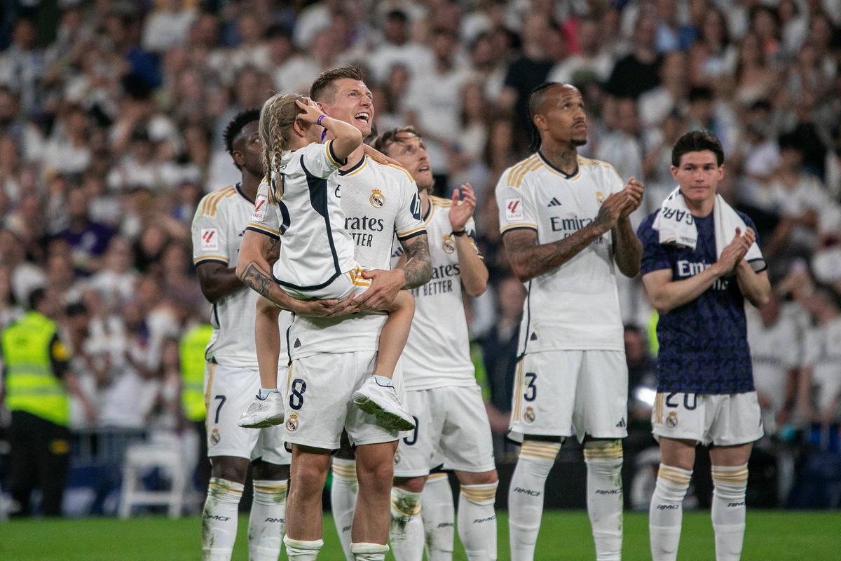 Toni Kroos, ovaționat de tot stadionul în Real Madrid - Betis