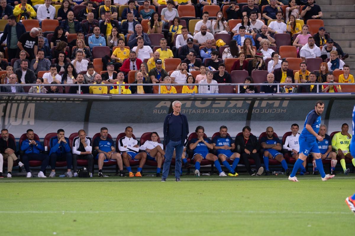 Jose Mourinho pe Arena Nationala