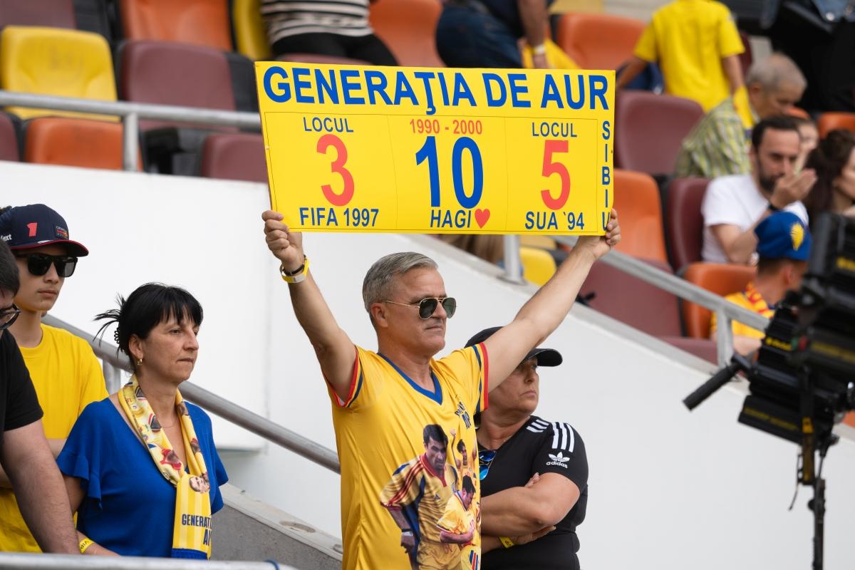 Record istoric pe Arena Nationala la meciul Generatiei de Aur
