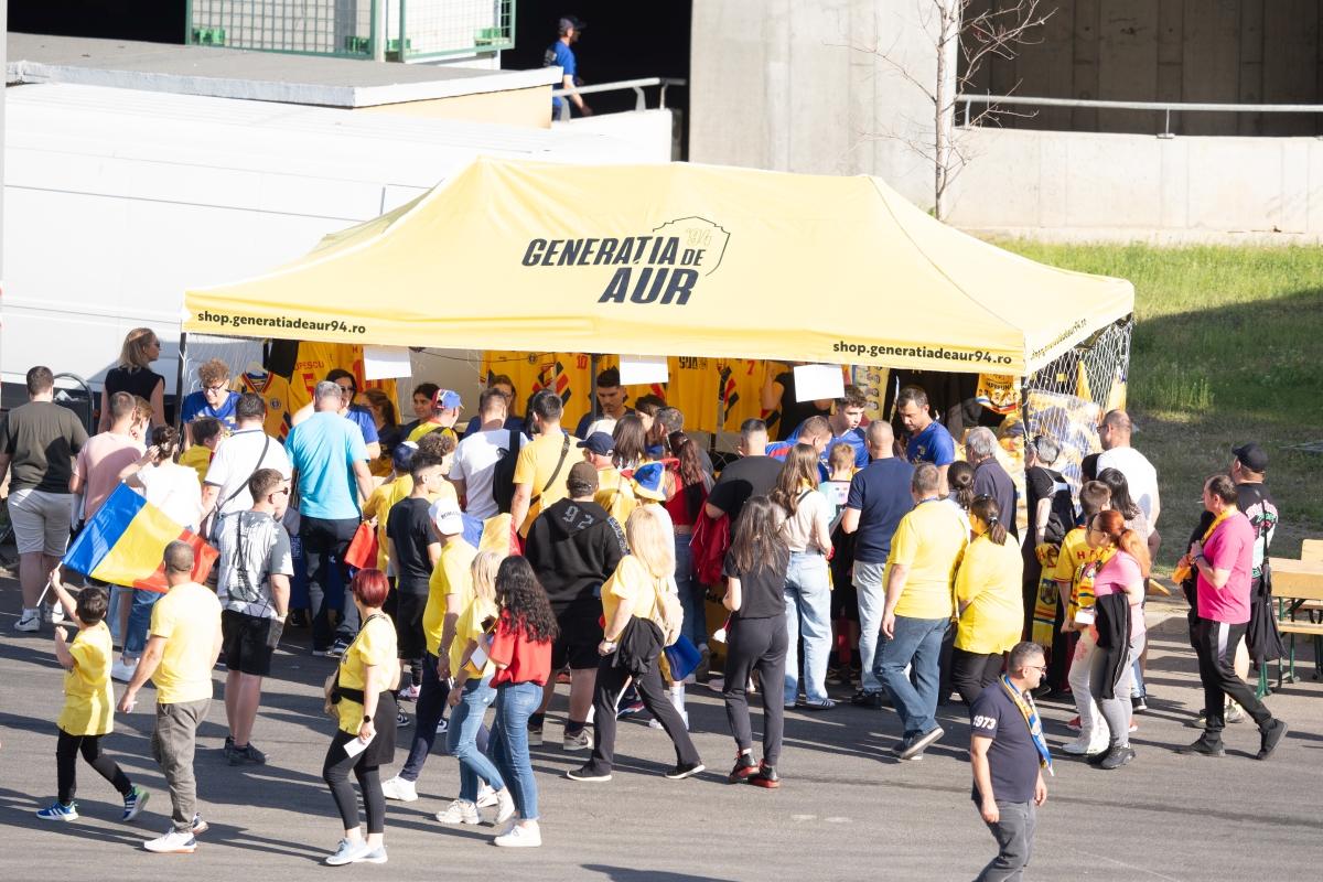 Record istoric pe Arena Nationala la meciul Generatiei de Aur