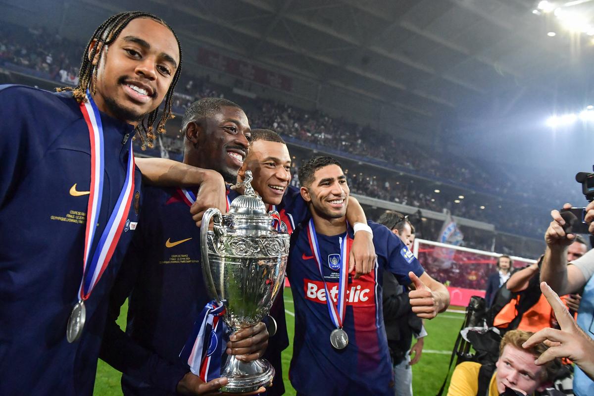 Kylian Mbappe și-a luat rămas bun de la PSG cu încă un trofeu: Cupa Franței