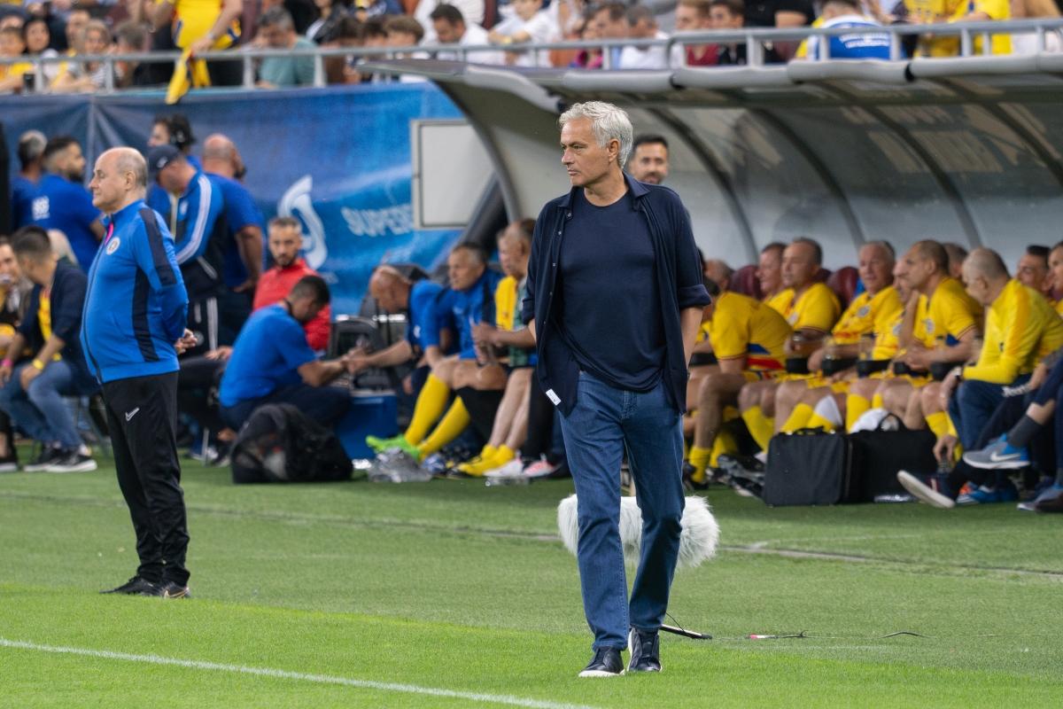 Jose Mourinho pe Arena Nationala