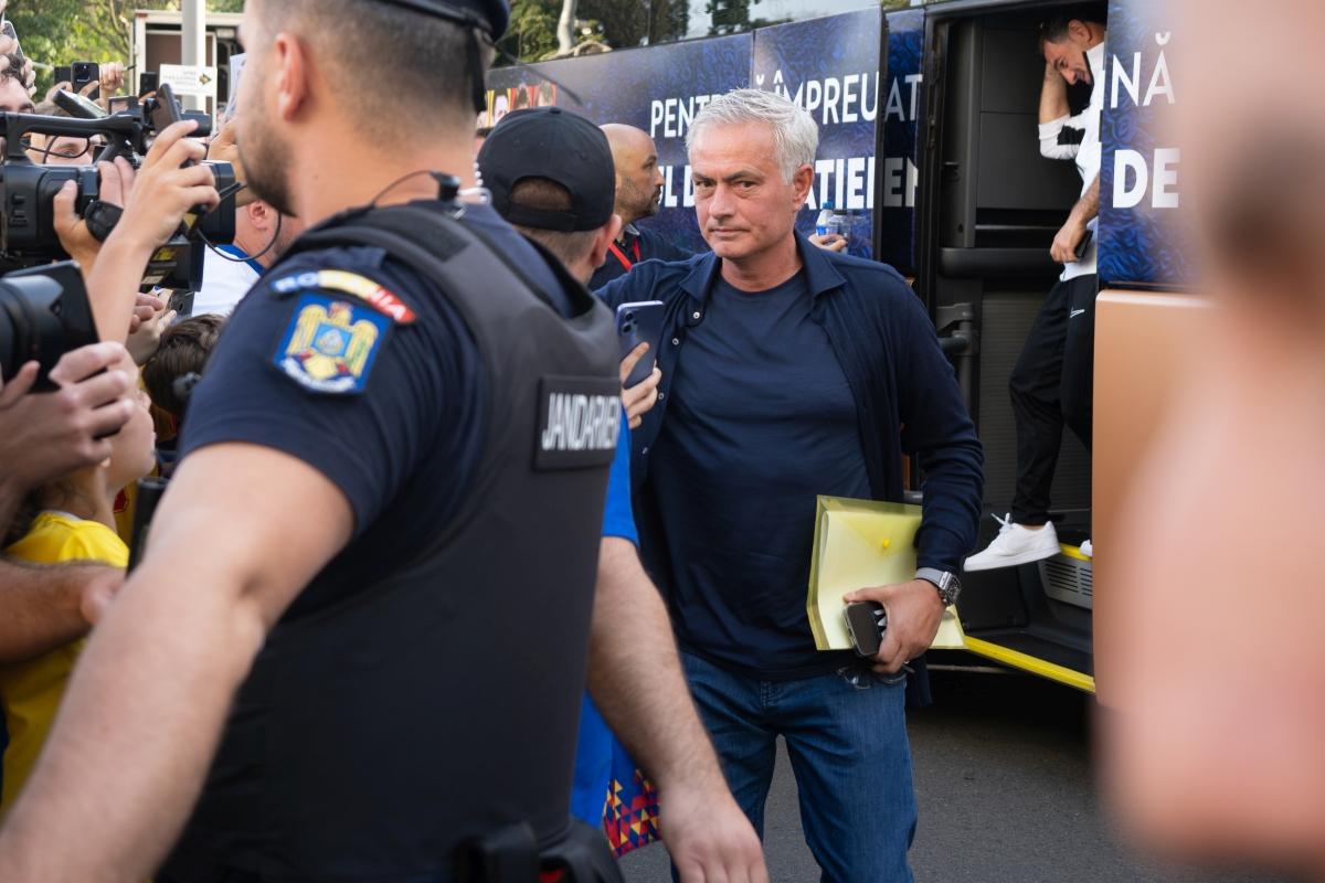 Jose Mourinho pe Arena Nationala