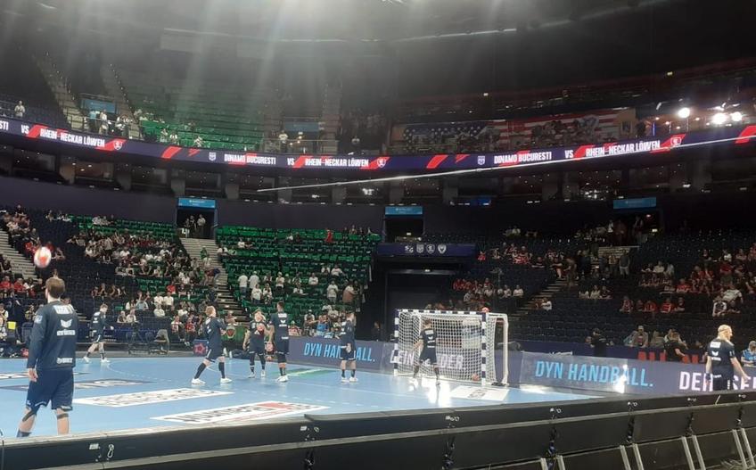Handbaliștii lui Dinamo și Rhein-Neckar Lowen au scăpat de presiune și au apărut zâmbitori înaintea meciului pentru locul 3 în Final Four-ul European League. Nemții s-au încălzit cu un joc care a stârnit deliciul publicului.