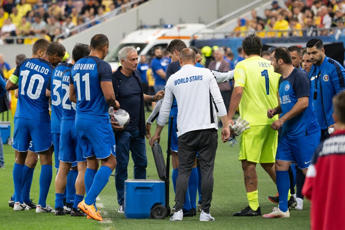 Jose Mourinho pe Arena Nationala