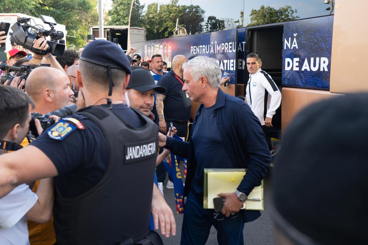 Jose Mourinho pe Arena Nationala