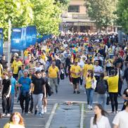 Arena Națională, 25 mai. Meciul de retragere al Generației de Aur, care a învins selecţionata Legendelor Lumii, cu scorul de 3-2 FOTO: Ionuț Iordache (GSP)