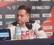 Înmărmurit în conferință! Golgeterul lui Dinamo, afectat vizibil de eșecul din Final Four