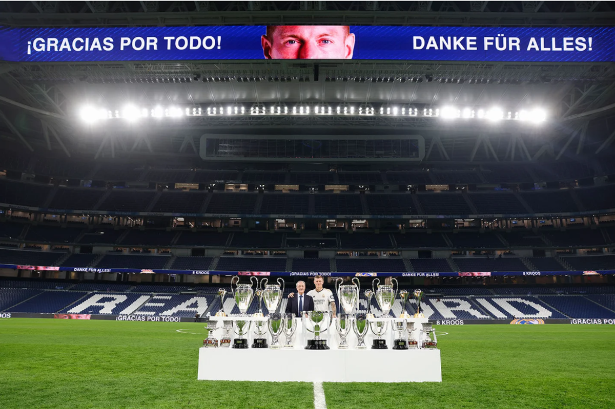 „Lacrimile copiilor mei m-au omorât!”. Toni Kroos a fost copleșit de emoții la ultimul său meci jucat în tricoul lui Real Madrid pe „Santiago Bernabeu”