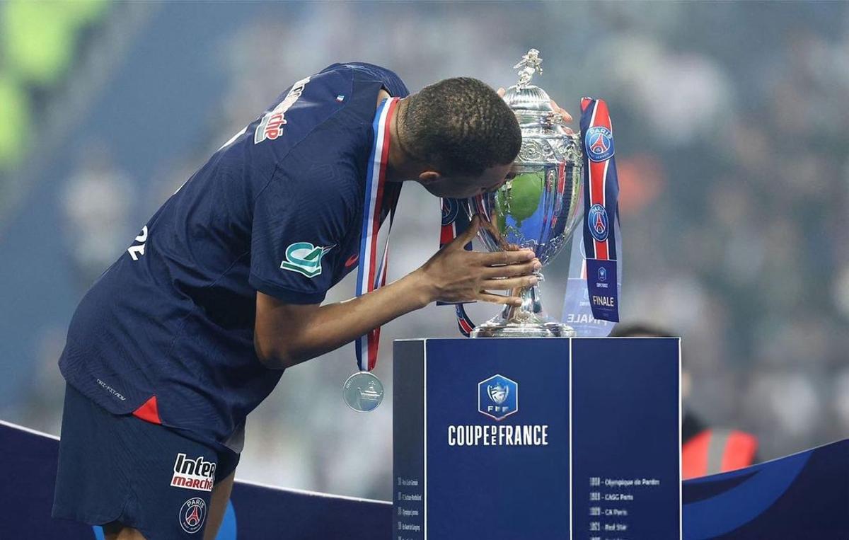 Kylian Mbappe și-a luat rămas bun de la PSG cu încă un trofeu: Cupa Franței
