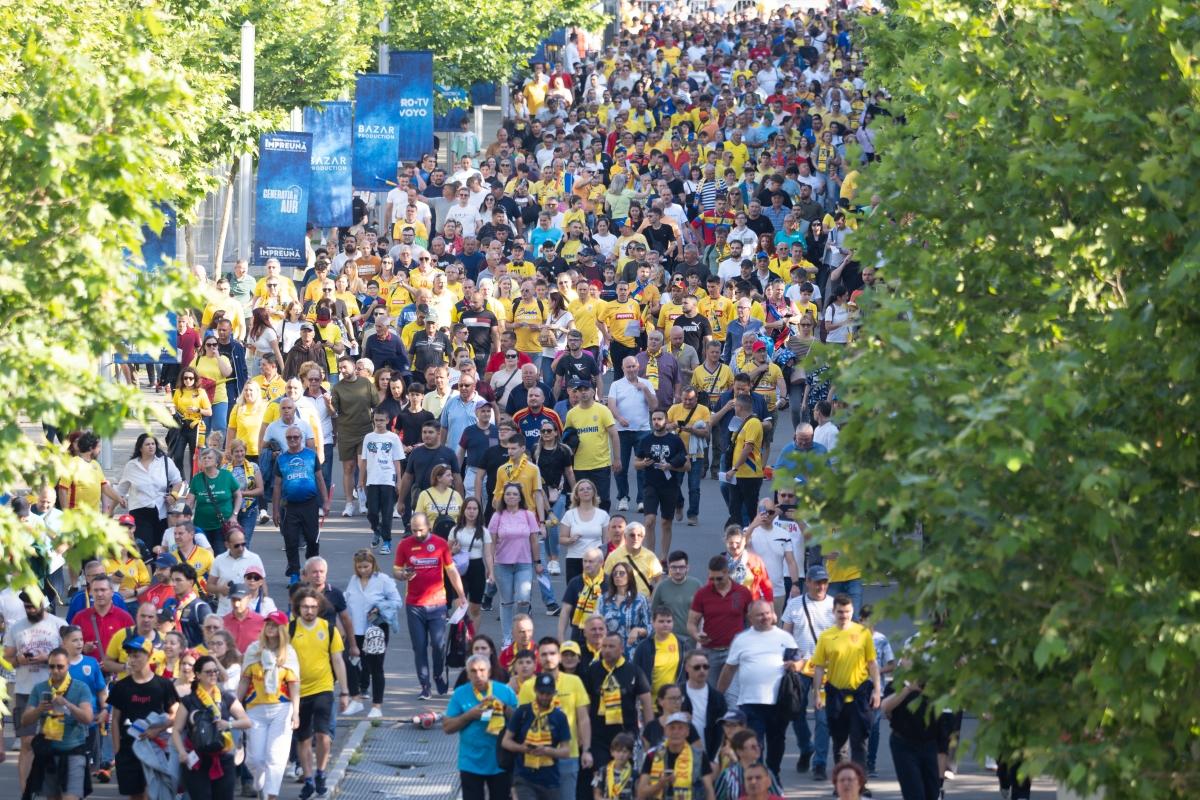 Record istoric pe Arena Nationala la meciul Generatiei de Aur