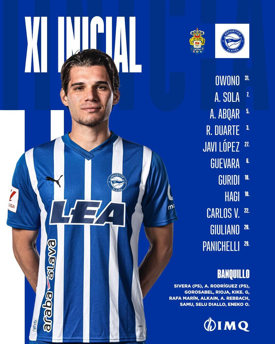 Ianis Hagi, titular la Alaves, foto: X Ianis, plecare discretă de la Alaves. Modest la 1-1 cu Las Palmas