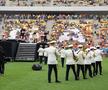 Arena Națională, 25 mai. Meciul de retragere al Generației de Aur, care a învins selecţionata Legendelor Lumii, cu scorul de 3-2. Loredana Groza, show înainte de meci FOTO: Ionuț Iordache (GSP)