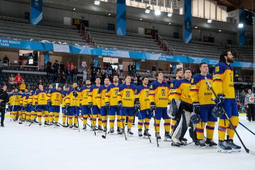 Naționala României de hochei pe gheață Foto: IHF