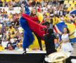 Arena Națională, 25 mai. Meciul de retragere al Generației de Aur, care a învins selecţionata Legendelor Lumii, cu scorul de 3-2. Loredana Groza, show înainte de meci FOTO: Ionuț Iordache (GSP)