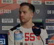 Înmărmurit în conferință! Golgeterul lui Dinamo, afectat vizibil de eșecul din Final Four
