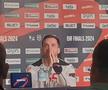 Înmărmurit în conferință! Golgeterul lui Dinamo, afectat vizibil de eșecul din Final Four