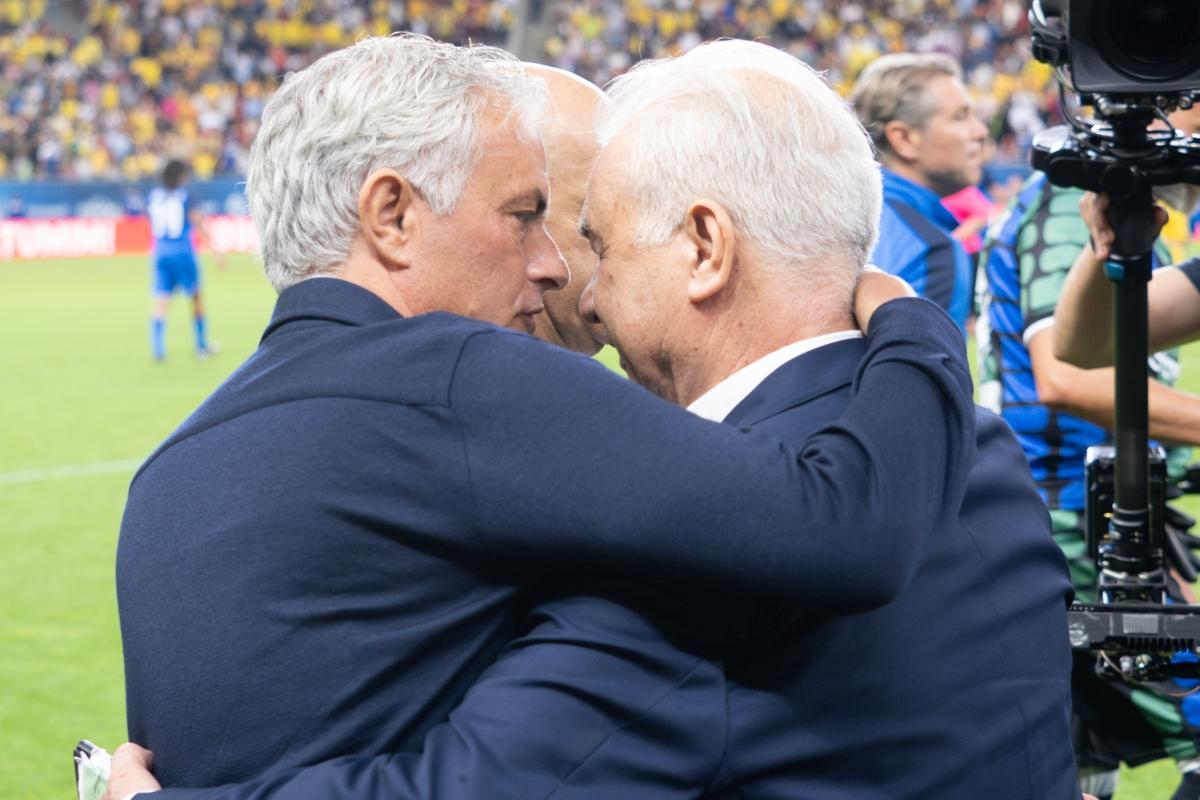 Jose Mourinho pe Arena Nationala