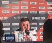Înmărmurit în conferință! Golgeterul lui Dinamo, afectat vizibil de eșecul din Final Four