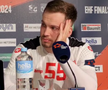 Înmărmurit în conferință! Golgeterul lui Dinamo, afectat vizibil de eșecul din Final Four