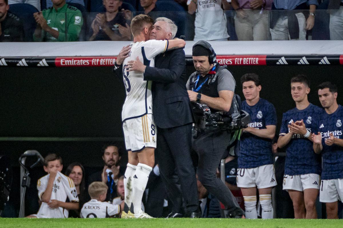 Toni Kroos, ovaționat de tot stadionul în Real Madrid - Betis