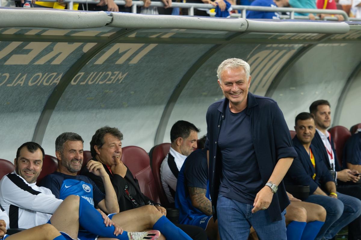 Jose Mourinho pe Arena Nationala