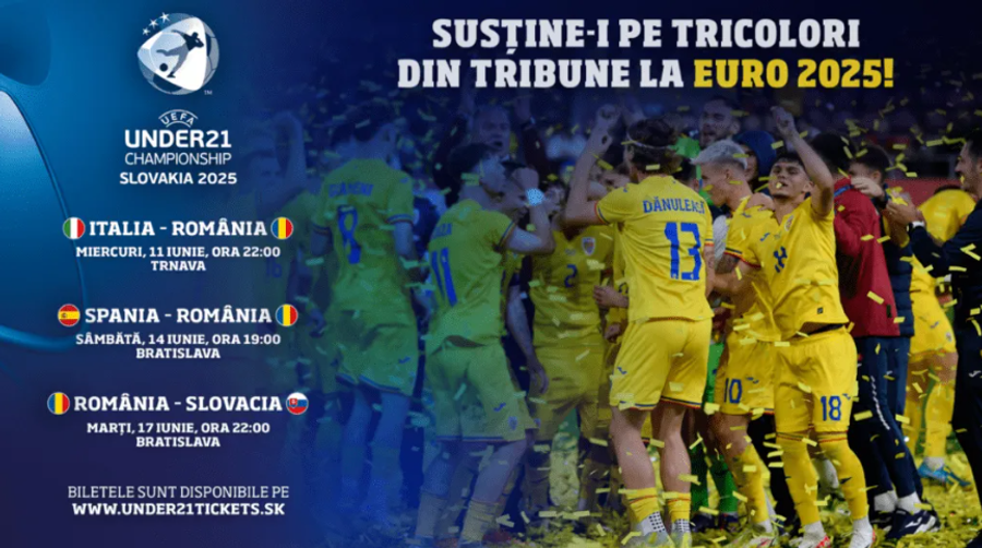 Programul României U21 la Campionatul European din Slovacia // foto: FRF Daniel Pancu a anunțat lotul pentru Campionatul European