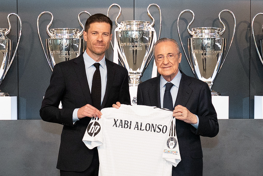 Xabi Alonso, prezentat la Real Madrid. X.com Timpul lui Xabi Alonso