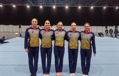 Echipa feminină a României s-a clasat pe locul 4 la Campionatele Europene de Gimnastică din Leipzig » Ana Bărbosu, în 3 finale