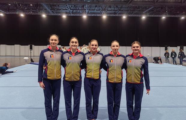Echipa feminină a României s-a clasat pe locul 4 la Campionatele Europene de Gimnastică din Leipzig » Ana Bărbosu, în 3 finale