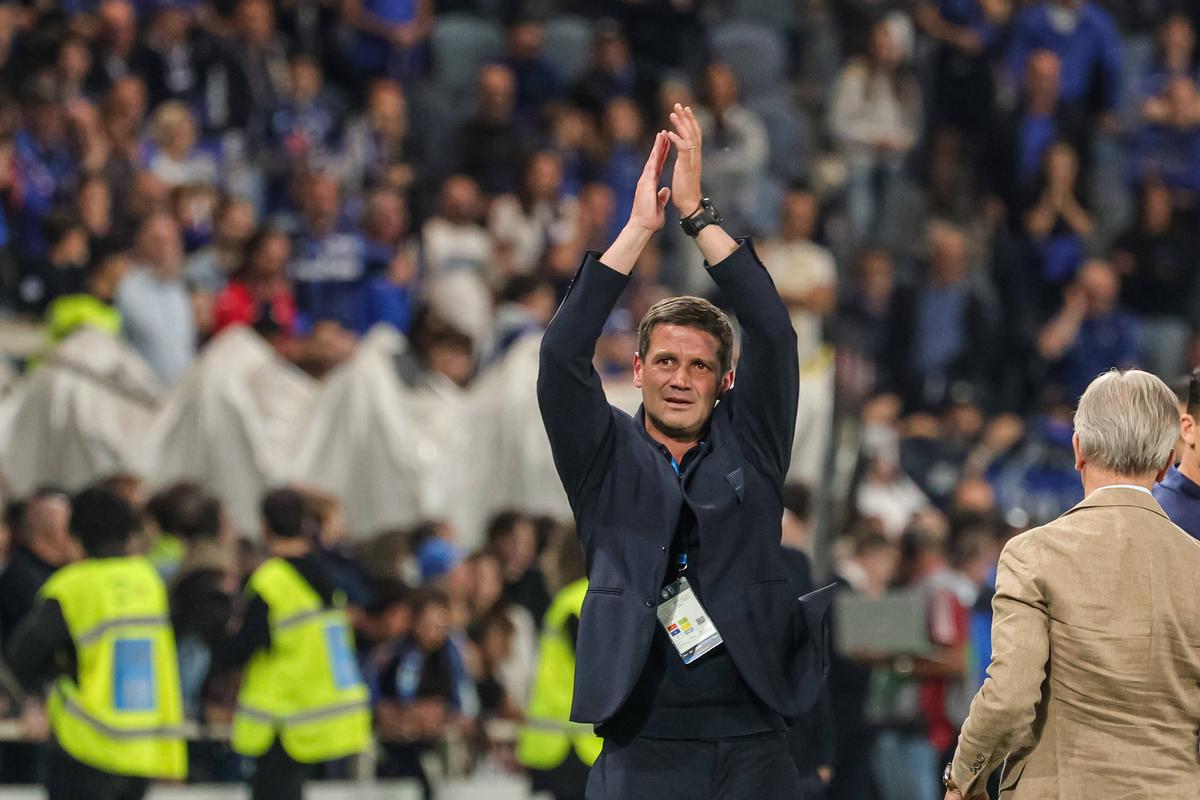 Imagini de la bucuria Parmei, după rămânerea în Serie A / foto: Imago