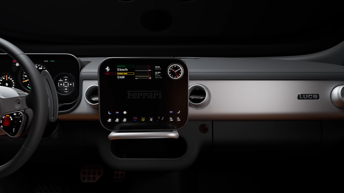 Ferrari a prezentat primul model electric din istorie