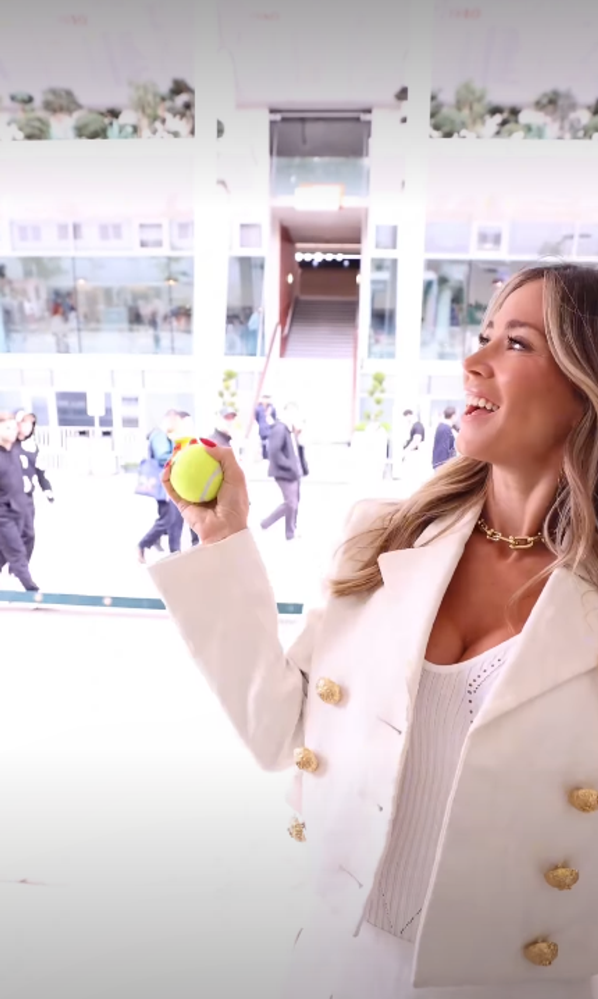 Din cauza ei, nimeni nu s-a uitat pe teren la Roland Garros: a apărut într-o ținută provocatoare