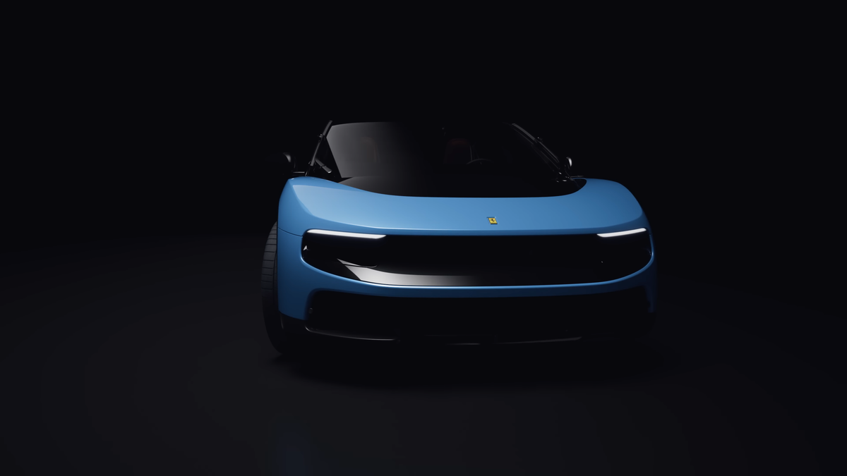 Ferrari a prezentat primul model electric din istorie