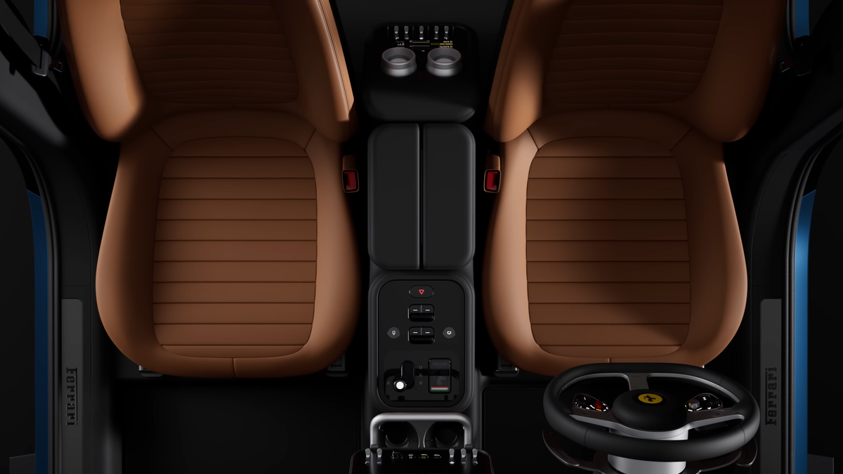 Ferrari a prezentat primul model electric din istorie