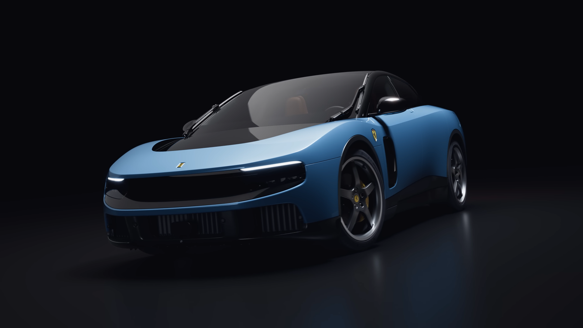 Ferrari a prezentat primul model electric din istorie