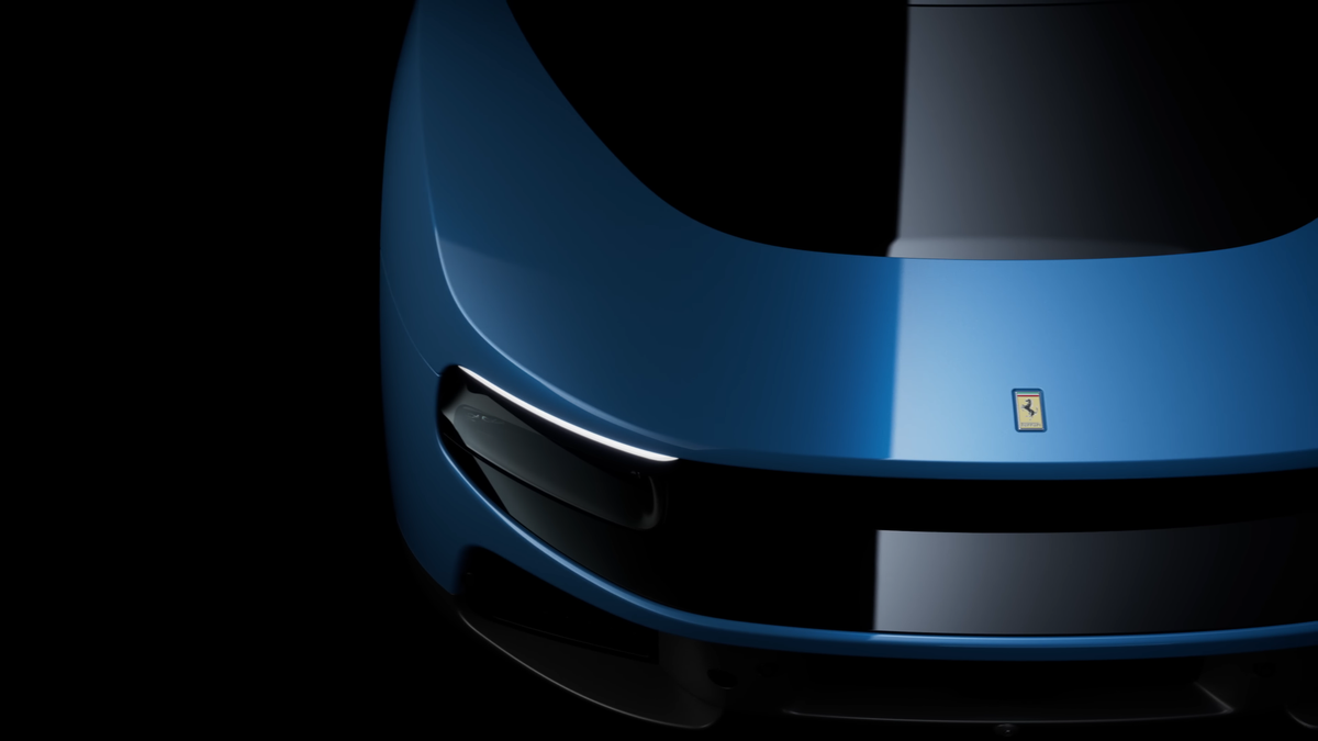 Ferrari a prezentat primul model electric din istorie