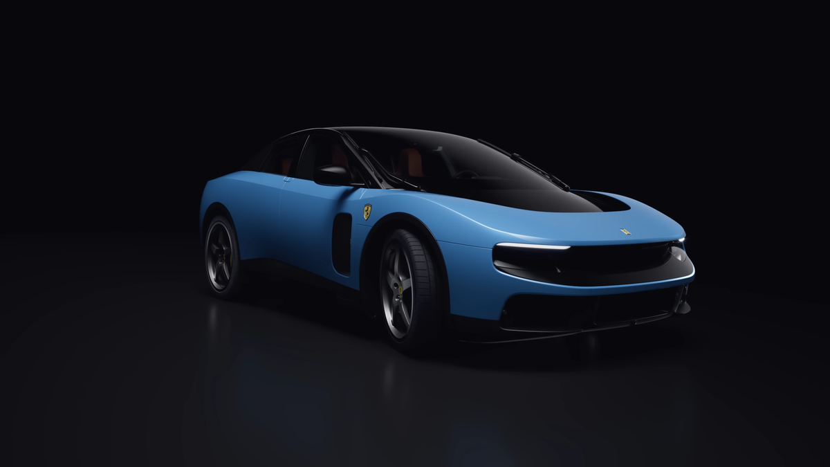 Ferrari a prezentat primul model electric din istorie