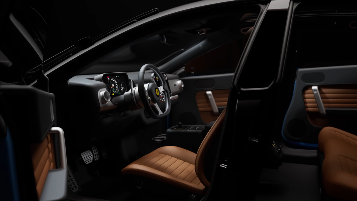 Ferrari a prezentat primul model electric din istorie